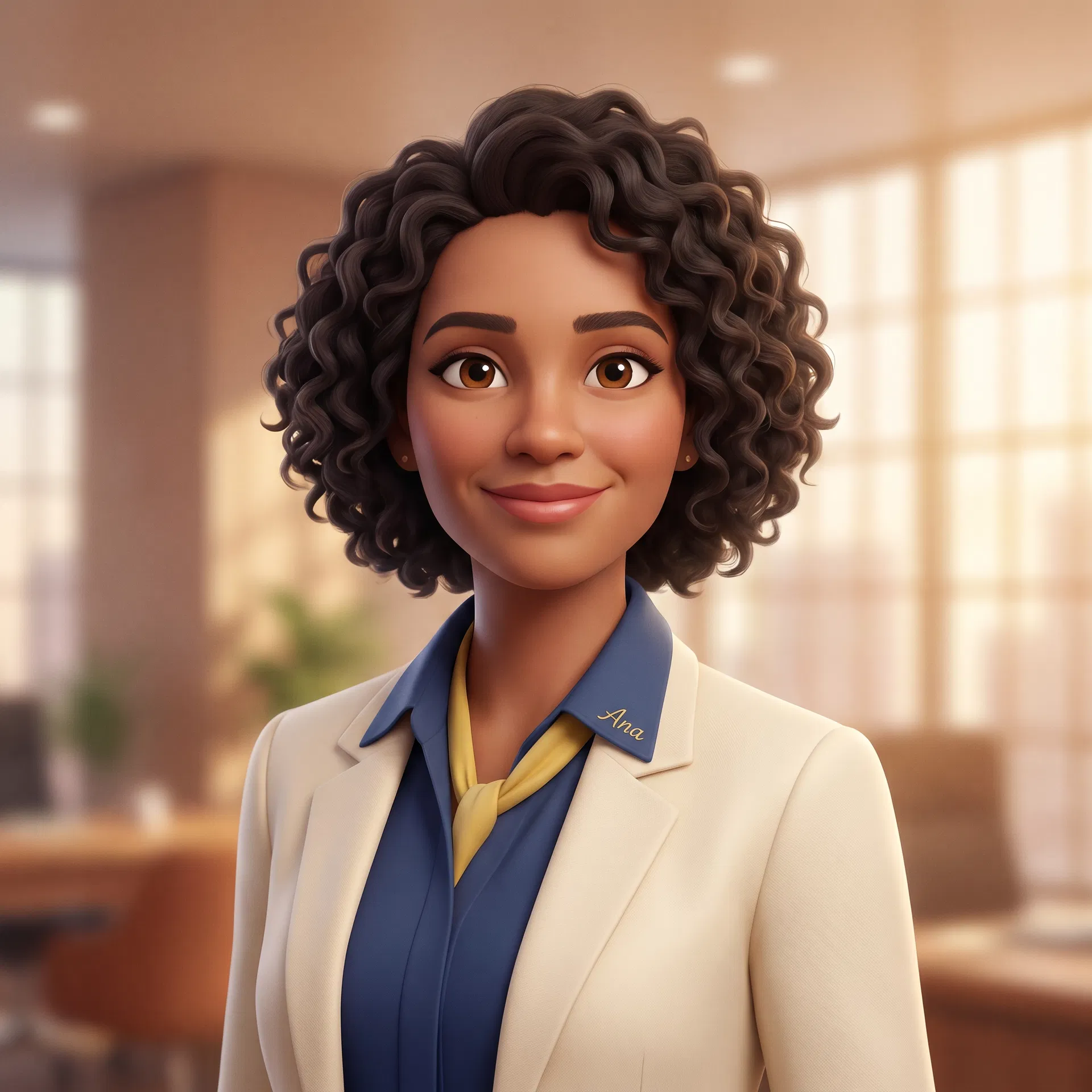 Ana, assistente de atendimento